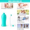 SEKOY 500ML Plastic Retractable Handheld Bidet Portable of Antislip, Bidet Angled Nozzle Spray with Travel Bag view 3