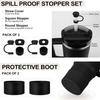 8 PCS Suitable for a Caliber of 1cm for Stanley Cup Accessories, Silicone Spill Proof Straw Stopper A Good Choice to Prevent Cup Leakage and Protect Stanley Cup(Excluding Cups) view 2