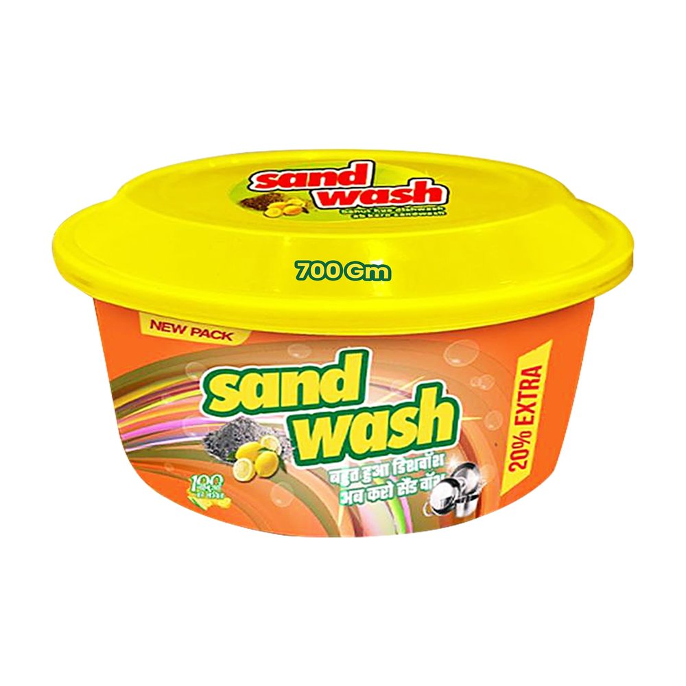 SandWash Tub Dish Washer Bar- 700g | Anti Smell Bar, Pudina, Removes Tough Food Smells From Utensils| Removes Grease & Grime Toughly, (Pack of 1)