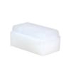 Abley's Therapressure Brush With Sponge for Sensory Processing, Tactile Therapy Support, Medium-Deep Pressure Stimulation (White) view 1