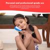 Abley's Therapressure Brush With Sponge for Sensory Processing, Tactile Therapy Support, Medium-Deep Pressure Stimulation (White) view 3