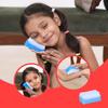 Abley's Therapressure Brush With Sponge for Sensory Processing, Tactile Therapy Support, Medium-Deep Pressure Stimulation (White) view 4