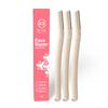 Be Me Face Razor for Women with Safety Cap - Pack of 3 | No Cuts, No Irritation | For Eyebrows, Upper Lip, Forehead, Peach Fuzz, Chin and Sideburns Dermaplaning Tool | Stainless Steel Blade view 1