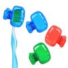 CHIDAKASH 3 Pack Travel Toothbrush Head Cover Toothbrush Protector Cap Brush Pod Case Protective Portable Plastic Clip for Household Travel, Camping, Bathroom, School (Multicolor) view 1