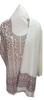 100% Pure cotton kashmiri kani weave salwar suit with dupatta for women, ladies and girls Pure cotton unstitched fabric kurta pant set dress material(off white) view 2