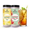 Bevzilla Watermelon & Lemon Instant Ice Tea Powder - 400g x 2 | Refreshing Summer Iced Tea Drink | Instant & Easy to Make view 1