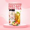 Bevzilla Blackcurrant & Peach Passion Instant Ice Tea Powder - 400g x 2 | Summer Refreshing Iced Tea Drink| Quick & Easy to Prepare view 4
