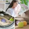 4pc Reusable Silicone Laundry Washing Machine Balls, Tangle Free, Wrinkle Reducing, Lint Catching Laundry Balls (Multicolor) view 3