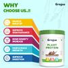 Gregus Vegan Protein Powder Mango Delight flavour- 26g Plant Protein per Serving (35g) | Sugar-Free, Dairy & Gluten-Free | Supports Lean Muscle Growth | Ideal for Men & Women | 500gx2 (1Kg) view 3