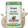 Gregus Vegan Protein Powder Coffee flavour- 26g Plant Protein per Serving (35g) | Sugar-Free, Dairy & Gluten-Free | Supports Lean Muscle Growth | Ideal for Men & Women | 500g view 1
