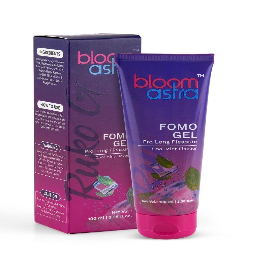 Bloomastra Cool Mint Flavoured Massage Gel (100 ML)