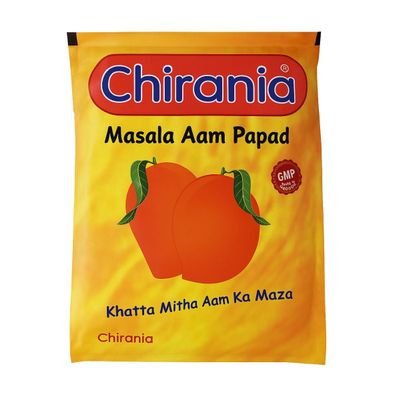 Khatta & Meetha Aam Papad - Sweet & Tangy Mango Treat | 20 Sachets Per Pack (240g) | 90s Nostalgic Candy | Made with Real Mango Pulp | Kid-Friendly Snack | Traditional Indian Digestive Sweet