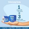 HygieNap Ultra Soft 2-Ply Toilet Paper Tissue Roll | 2800 Pulls | 8 Rolls x 350 Sheets | Soft, Absorbent & Eco-Friendly | 100% Virgin Cellulose | Premium Bathroom Tissue for Home & Office Use view 3