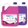 VedPlus 5L Eco-Friendly Laundry Detergent | 10X Advanced Cleaning Power For Tough Stains | Skin-Friendly & Fresh Scent | Safe For All Fabrics | Biodegradable & Sustainable Formula (Pack of 2) view 1