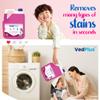VedPlus 5L Eco-Friendly Laundry Detergent | 10X Advanced Cleaning Power For Tough Stains | Skin-Friendly & Fresh Scent | Safe For All Fabrics | Biodegradable & Sustainable Formula (Pack of 2) view 4