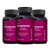 CUREFOREVER 99% Pure Berberine Capsule 1000mg Supports Cholestrol, Glucose & Metabolism | 30 Days Serving - High Strength, Berberis Vulgaris(60 Caps - 3 Pack) view 1