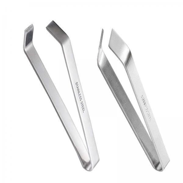BNF 3x2x Fish Bone Tweezers Manual Portable Plucking Clamp Flat and Slant Tweezers|Home & Garden | Kitchen, Dining & Bar | Kitchen Tools & Gadgets