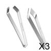 BNF 3x2x Fish Bone Tweezers Manual Portable Plucking Clamp Flat and Slant Tweezers|Home & Garden | Kitchen, Dining & Bar | Kitchen Tools & Gadgets view 2