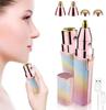 Elecsera Portable 2 In 1 Blawless Eyebrow Remover for women Face, Lips, Nose Hair Trimmer view 2