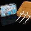 Bvienex || 3 in 1 Tooth Cleaning Dental Floss Toothpicks Plastic Set for Clean Teeth Fresh Breath and Healthy Gums, 50 Piece Set (White) (1) view 1
