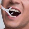 Bvienex || 3 in 1 Tooth Cleaning Dental Floss Toothpicks Plastic Set for Clean Teeth Fresh Breath and Healthy Gums, 50 Piece Set (White) (1) view 4
