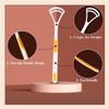 Aparonz Oral Tongue Cleaner Scraper, 6 pcs (3 set x2) (color & design may vary) view 3