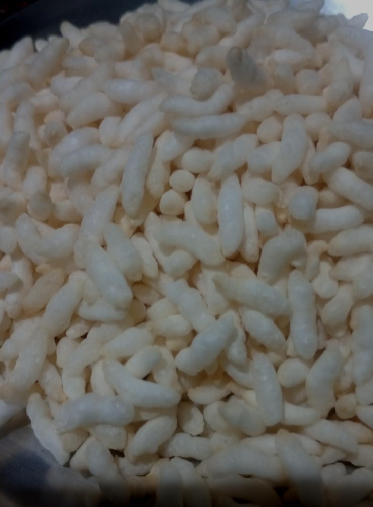 Aadi16's Bengal Spice Homemade Popular Muri, Traditional Puffed Rice Snack, Salted White Long Thick & Crispy Murmura for Tiffin, Pack1, (500gm)