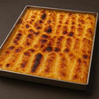 BANGLARMISTI Nolen Gur Baked Chamcham | Authentic Bengali Sweets | Soft, Juicy & Smoky Flavor | Traditional Mouth-Melting Delicacy | Freshly Made & Delivered from Kolkata | 10-Piece Pack
