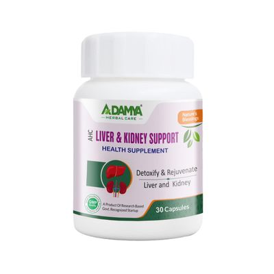 Adamya Herbal Care Liver And Kidney Support Detoxifying And Rejuvenating Liver And Kidney Functions (30 Capsules)