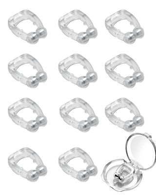 10 PCS Anti Snoring Nose Clip, Instant Relief From Snoring, reusable, easy to clean, Keeping your sleep snore-free night after night
