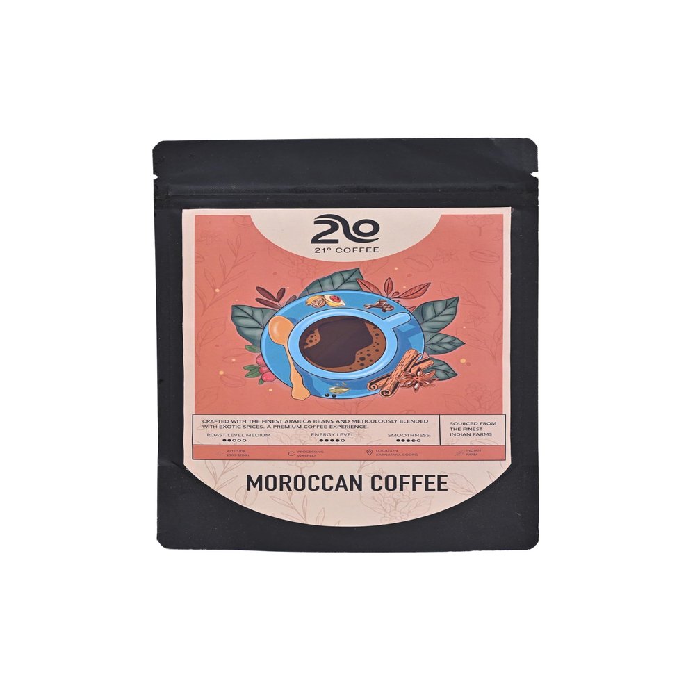 21 Degree Coffee Moroccan Coffee | 250gm