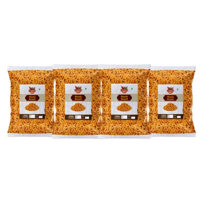 CHANGEZI'S bawarchi khana-Holi Festive Selection boondi in pantry-bundi-Charkhi Boondi|Fresh Masala Bundi yogurt-Curd Buttermilk bundi- boondi-Masala Boondi-900g*4Pack With Free Holi water balloons