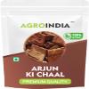 AgroIndia Arjun Ki Chaal, Dried Arjun Tree Bark, Terminalia Arjuna Bark Lowers Bad Cholesterol, 00% Natural & Pure Herbal Arjun Ki Chaal, Raw Dry Premium Arjun Tree Bark (400g) view 1