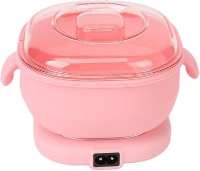 BEDSTEFAR Silicone Wax Heater | Portable and Easy-to-Use Electric Waxing Heater Machine Electric Hot Wax Warmer Machine | Wax Heater for Waxing for Women | Non-Stick Wax Warmer, 1 count