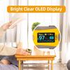 MCP M70 Fingertip Pulse Oximeter CE Approved, Sats Probe SpO2 Blood Oxygen Saturation Monitor Finger with Heart Rate for Kids & Children and Adult (Includes Batteries and Lanyard) view 4