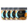 Flavourzs Foods Jodhpur 's Flavour Oats Almonds Jaggery Cookies  JAR Pack (Pack of 4, 150g Each) all Home Made Products without Preservatives no added artificial materials, no Butter made with pure Ghee,baked cookies view 1