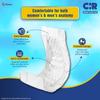 CIR Bladder Control Pads for Moderate Incontinence | Absorbs 15X of its Own Weight | Equivalent to 4 Glasses of Fluid | 23x54cm / 9"x21" | Super Absorbent Core & Quick absorption | Unisex | 10 Units view 3