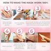 Foot Peel Mask for Dead Skin Removal Dry Cracked Callus Remover Hydrating Sock Deeply Moisturizes Dry & Dull Skin Reduces Pigmentation Make Your Feet Baby Soft Repair Rough Heels - Lavender Essence view 3