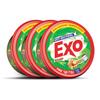 Exo Round Dishwash Bar 700gm X 3 | Complete Dishwashing Solution With Anti-Bacterial Efficacy & Goodness of Ginger Remove Tough Grime Stains With Ease | Experience Hygienic & Superior Cleaning view 1