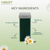 Biosoft AZULENE roll-on cream wax cartidge 100ml with Glyceryl Rosinate a skin conditioning agent, Mineral Oil and Titanium Dioxide for protection from UVA, UVB radiation perfect for sensitive skin view 3