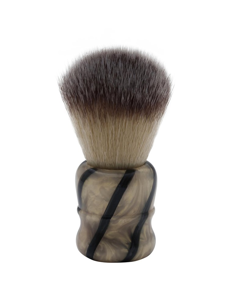 Pearl Shaving Brush SBB-97 Zebra Synthetic hair