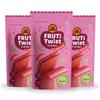 GO DESi Guava Fruti Twist Fruit Bars - 3 x Pack of 10 pieces, Papad, Fruit Jelly view 3