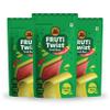 GO DESi Kaccha Aam Fruti Twist Fruit Bars - 3 x Pack of 10 pieces, Aam Papad, Mango Fruit Jelly view 3