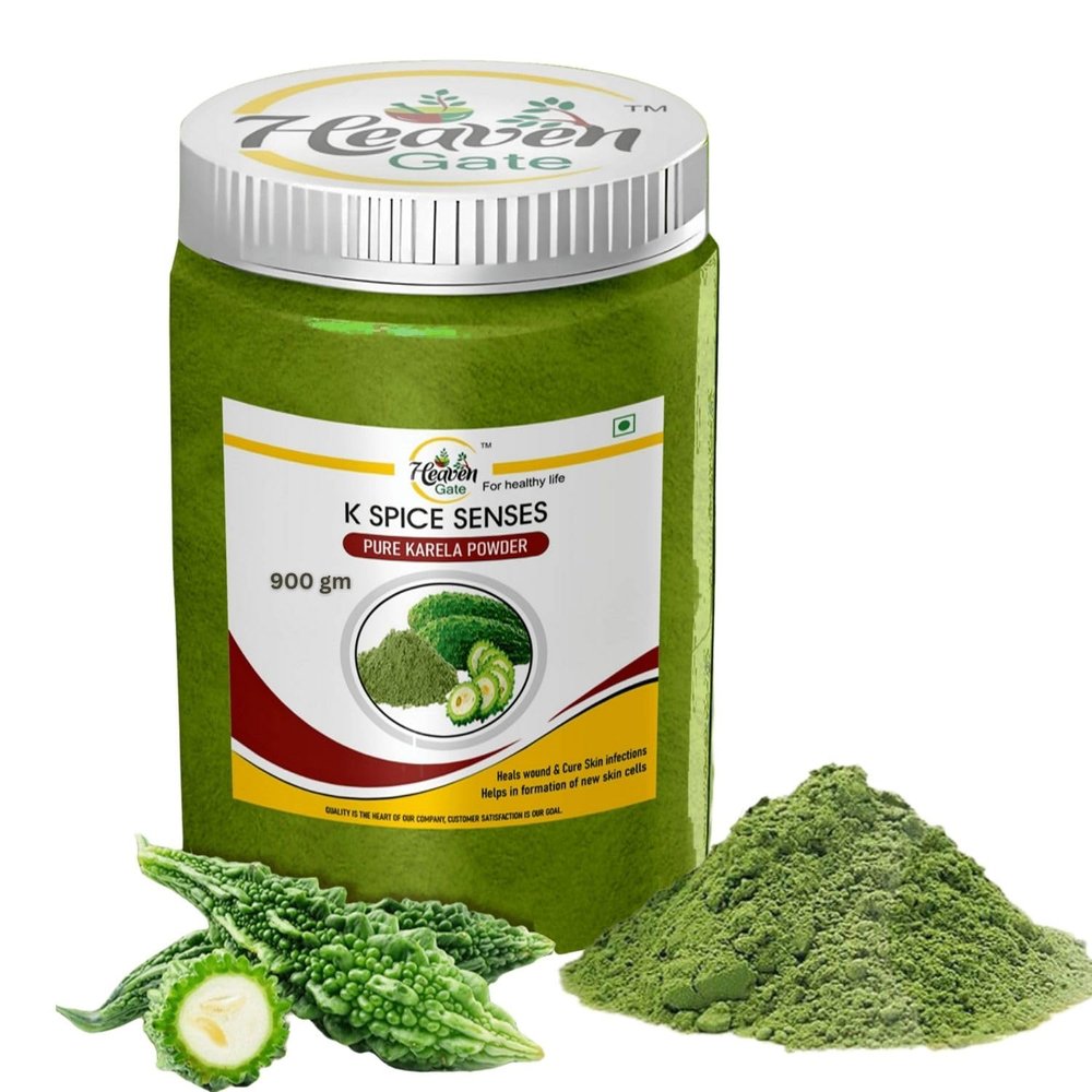 HEAVEN GATE Karela Powder (900 GM)  Liver Cleanse & Detox, Vitamins & Minerals  Supports Healthy Blood Sugar Levels, Helps in Promote Digestive Health, and Boosts Immunity