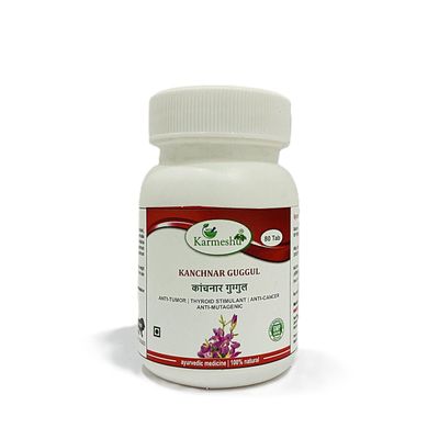 Kanchanar Guggul Tablets | Thyroid & Lymphatic Health Support - Karmeshu