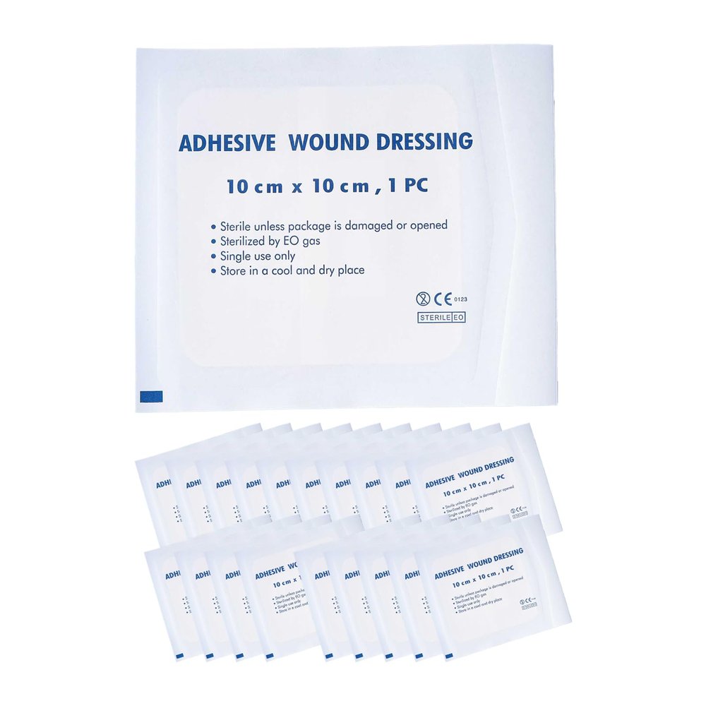 20 Pcs Bandages for Wounds, 4 * 4 in Kt Tape, Bandage Self Adhesive Breathable Wound Patch Retention Needle Patch Application