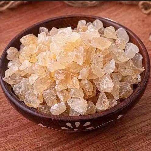 Khyati Naturals Premium Gond Katira (Tragacanth Gum)  100% Natural & Pure | Cooling Summer Drink | Rich in Nutrition | Edible Gum for Weight Gain, Skin & Hair Care (200 Gramd, Gond Katira)