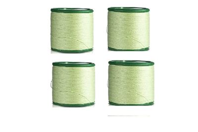 Eyebrow Threading Thread Organic thread spool eyebrow makeup facial dermaplaning hair removal epilator tool Professional Eyebrow Threading Tools 1 Spool X 300 m (PACK OF 4)