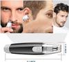 COLESHWAR Electric Nose Hair Trimmer, Portable Personal Grooming Device, 3-in-1 Electric Nose & Ear Hair Trimmer  Stainless Steel Blades, Painless Grooming for Men & Women view 2