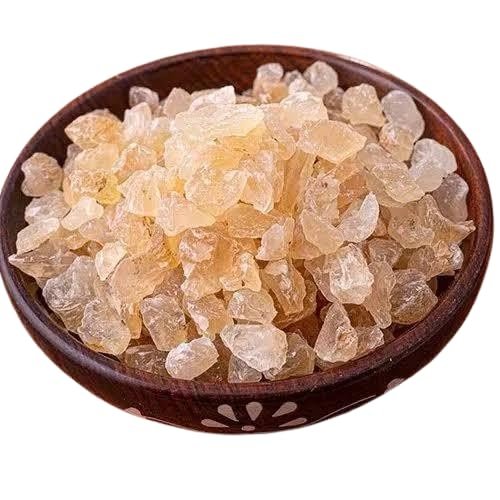 Khyati Naturals Premium Gond Katira (Tragacanth Gum)  100% Natural & Pure | Cooling Summer Drink | Rich in Nutrition | Edible Gum for Weight Gain, Skin & Hair Care (400 Gram, Gond Katira)